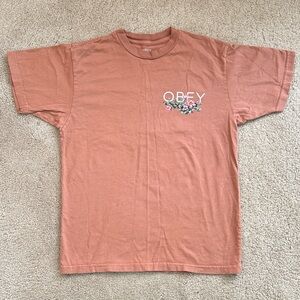 Obey Men's Coral Graphic Tee